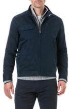 Men's Rodd & Gunn Holmwood Bomber Jacket, Size - Blue