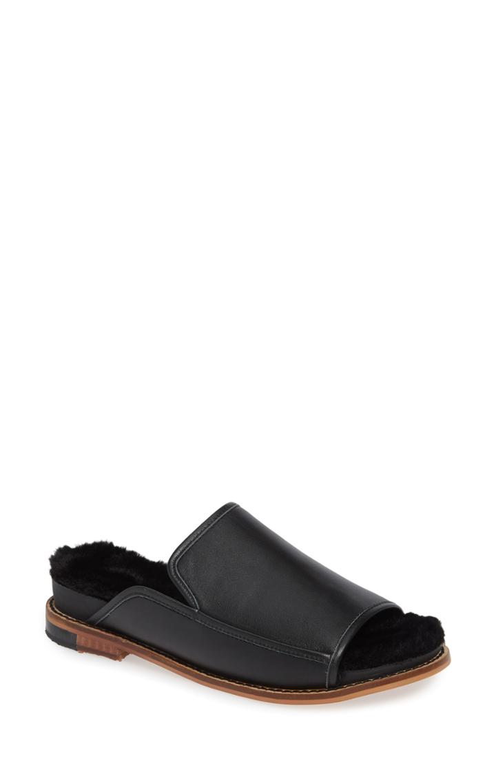 Women's Kelsi Dagger Brooklyn Odelle Slide Sandal M - Black