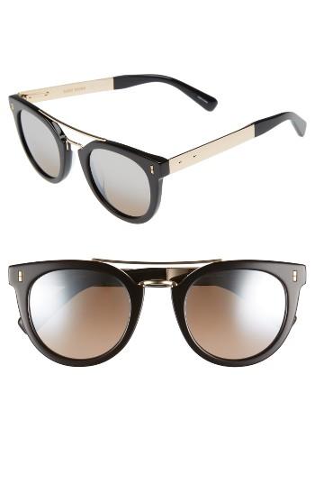 Women's Bobbi Brown The Woodson 48mm Gradient Sunglasses - Black