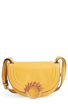 Sam Edelman Rio Calfskin Crossbody Bag - Yellow