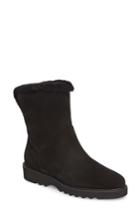 Women's Aquatalia Kimberly Weatherproof Genuine Shearling Bootie M - Black