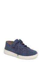 Women's Eileen Fisher Clifton Perforated Sneaker .5 M - Blue