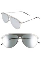 Men's Dior Homme 59mm Polarized Aviator Sunglasses - Palladium/ Polar