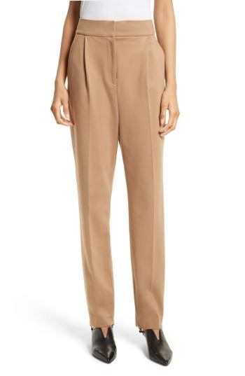 Women's Tibi Bond Stretch Stirrup Pants - Beige