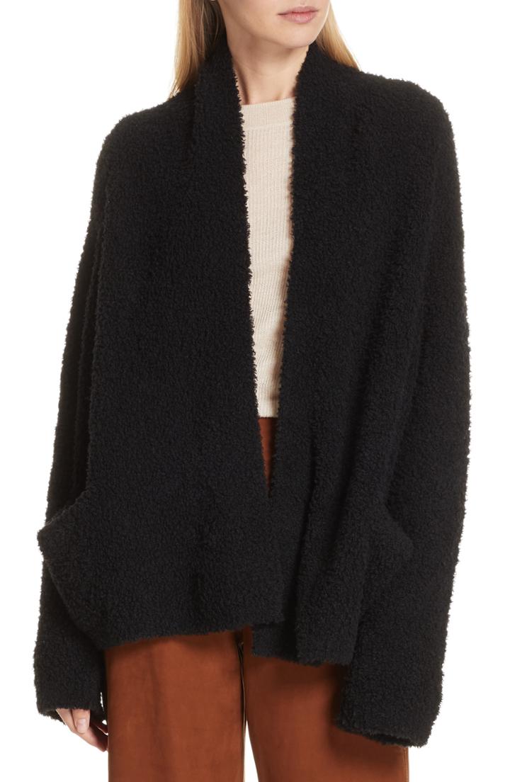 Women's Vince Teddy Wool Blend Cardigan