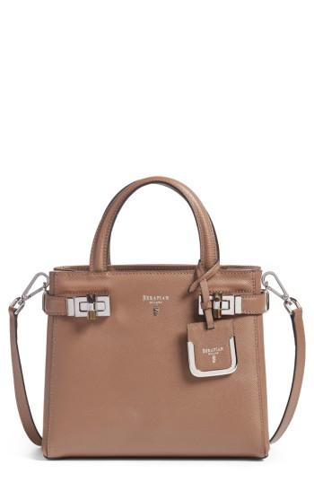 Serapian Milano Mini Meline Evolution Leather Bag -