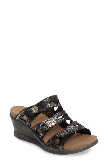Women's Romika Nevis 04 Sandal -8.5us / 39eu - Black