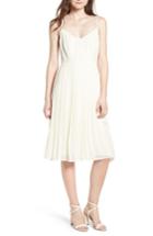 Women's Cupcakes And Cashmere Deena Pleated Dress - Ivory