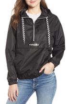 Women's Members Only Hooded Anorak - Black