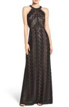 Women's Morgan & Co. Lace A-line Gown