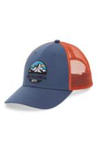 Men's Patagonia Fitz Roy Scope Lopro Trucker Cap - Blue