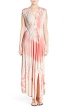 Women's Fraiche By J Tie Dye High/low Hem Maxi Dress