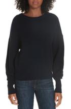 Women's Theory Drop Shoulder Cashmere Sweater - Blue