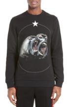 Men's Givenchy Monkey Brothers Graphic Sweatshirt - Black