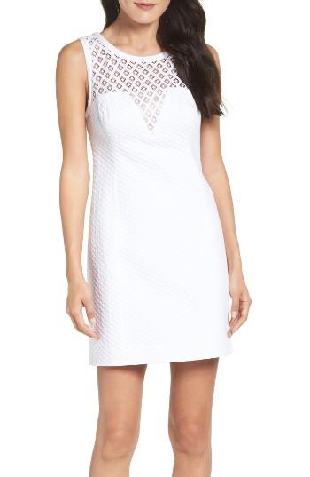 Women's Lilly Pulitzer Vandalia Sheath Dress - White