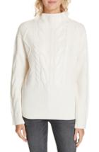 Women's Nordstrom Signature Cable Cashmere Sweater - Ivory
