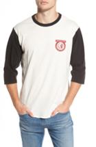 Men's Brixton Washed Baseball T-shirt - Ivory