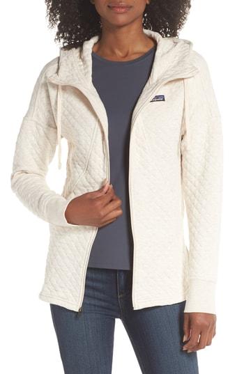 Women's Patagonia Zip Hoodie - Beige