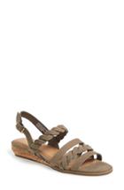 Women's G.h. Bass & Co. 'jolie' Leather Slingback Wedge Sandal