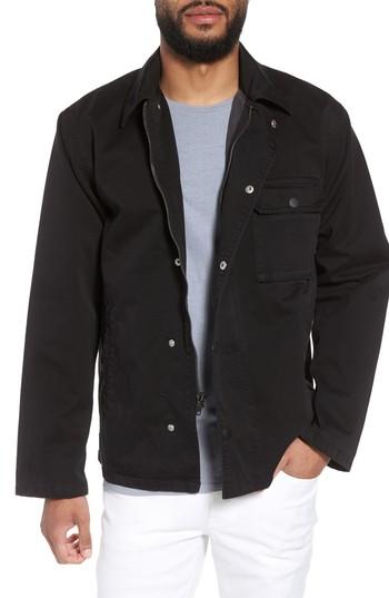 Men's Hudson Military Jacket - Black