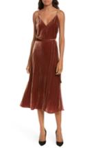 Women's Frame Velvet Slipdress - Pink