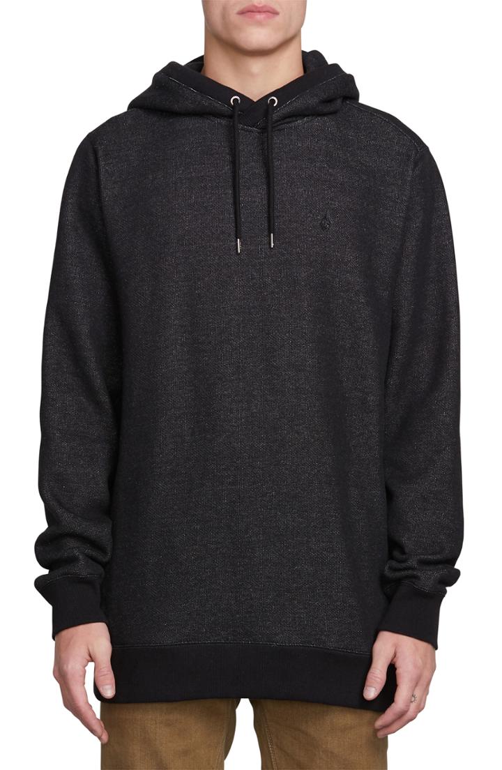 Men's Volcom Coder Hoodie Sweatshirt - Black
