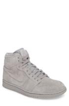 Men's Nike 'air Jordan 1 Retro' High Top Sneaker .5 M - Grey