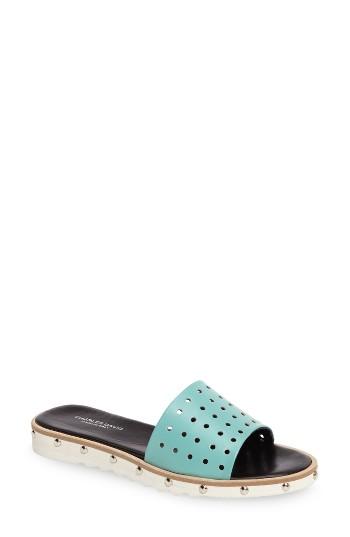 Women's Charles David Space Sandal M - Green