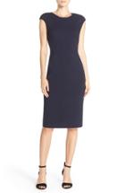 Women's Eliza J Cap Sleeve Crepe Sheath Dress - Blue