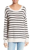 Women's A.l.c. Rowan Stripe Cotton Blend Sweater - Beige