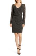 Women's Rosemunde Delicia Scallop Detail Cotton Blend Lace Dress - Green
