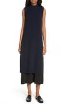 Women's Joseph Joy Mixed Media Maxi Sweater Dress - Blue