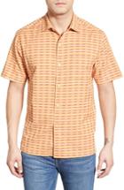 Men's Tommy Bahama 'pixel In Paradise' Original Fit Short Sleeve Sport Shirt