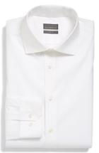 Men's Calibrate Trim Fit Dress Shirt 32/33 - White