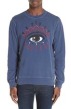 Men's Kenzo Bleached Eye Embroidered Sweatshirt