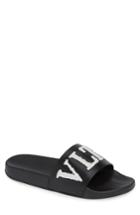 Men's Valentino Slide Sandal Us / 41eu - Black