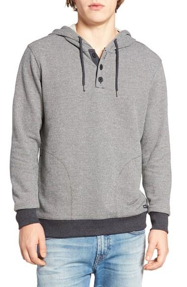 Men's Rvca Capo Hoodie - Black