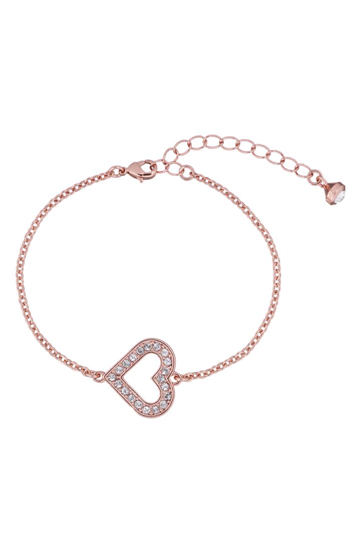Women's Ted Baker London Edriana Enchanted Heart Line Bracelet