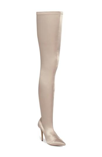 Women's Tony Bianco Dene Thigh High Boot M - Beige