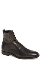 Men's John Varvatos Collection Irving Wingtip Boot .5 M - Grey