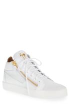 Men's Giuseppe Zanotti Mid Top Sneaker Us / 40eu - White