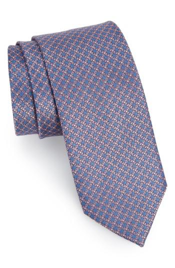 Men's The Tie Bar Flower Network Silk Tie, Size - Pink