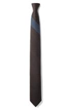 Men's Title Of Work Herringbone Silk Tie, Size - Brown