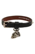 Men's Alexander Mcqueen Studded Leather Bracelet
