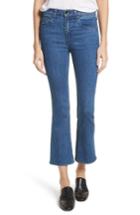 Women's Rag & Bone/jean Hana High Waist Crop Bootcut Jeans - Blue