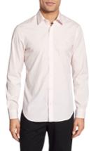 Men's Burberry Cambridge Aboyd Sport Shirt, Size - Pink
