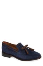 Men's Michael Bastian Braided Tassel Loafer M - Blue