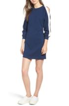Women's Pam & Gela Cold Shoulder Dress, Size - Blue