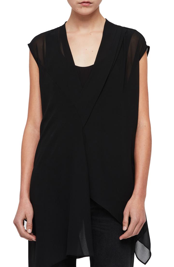 Women's Allsaints Kery Top - Black