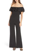 Women's Socialite Ruffle Front Jumpsuit